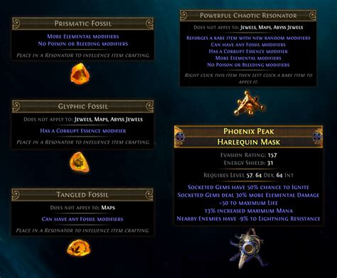 mana fossil poe